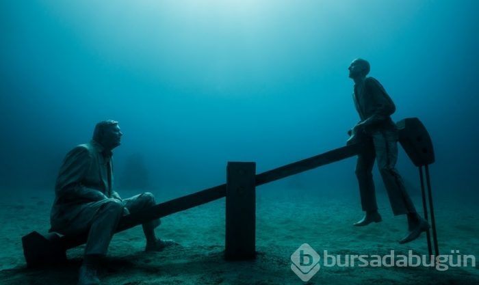 Korku filmi değil su altı müzesi