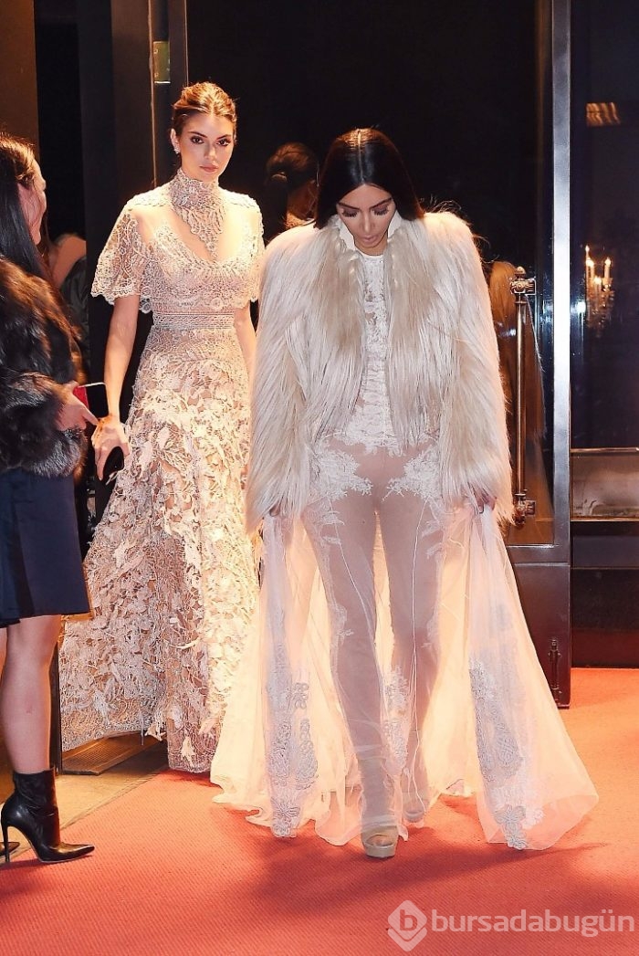 Kim Kardashian'ın dönüşü muhteşem oldu