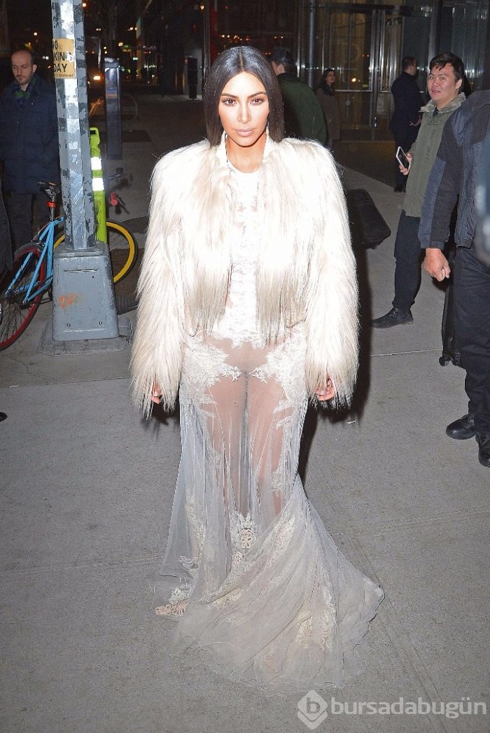 Kim Kardashian'ın dönüşü muhteşem oldu