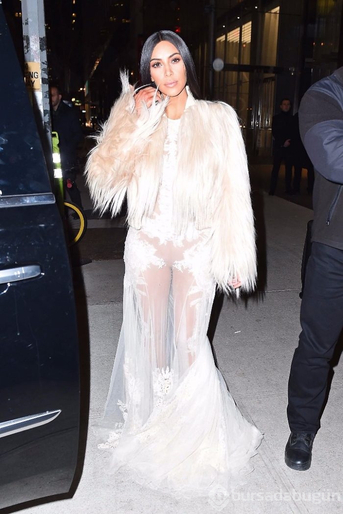 Kim Kardashian'ın dönüşü muhteşem oldu