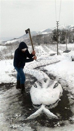 Yurdum insanı kendini aştı