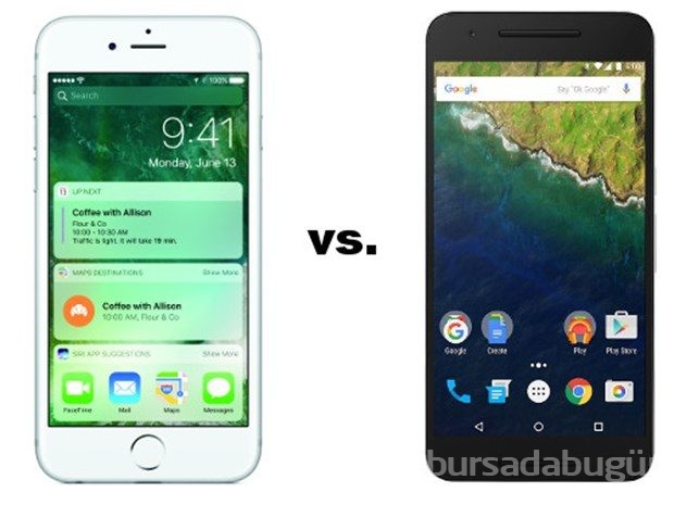 Android'in iPhone'u gölgede bıraktığı 6 şey
