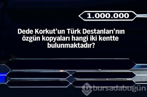 1 milyonluk 11 final sorusu