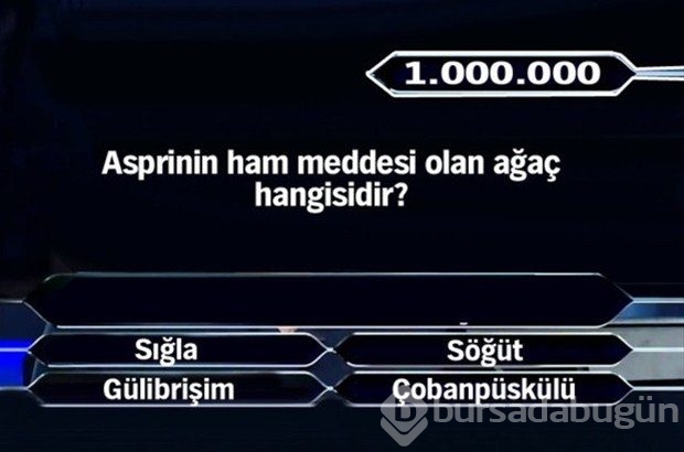 1 milyonluk 11 final sorusu