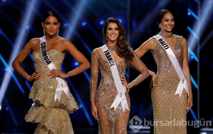65. Miss Universe (Kainat Güzellik Yarışması) birincisi Fransa'yı temsil eden Iris Mittenaere oldu