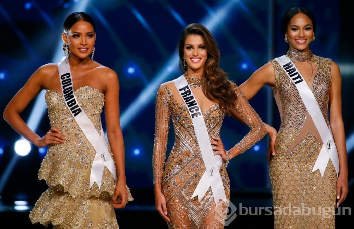 65. Miss Universe (Kainat Güzellik Yarışması) birincisi Fransa'yı temsil eden Iris Mittenaere oldu