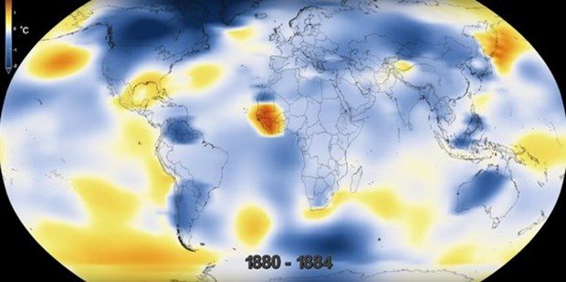 NASA'nın gözünden Dünya'nın 136 yıllık inanılmaz değişimi!