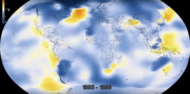NASA'nın gözünden Dünya'nın 136 yıllık inanılmaz değişimi!