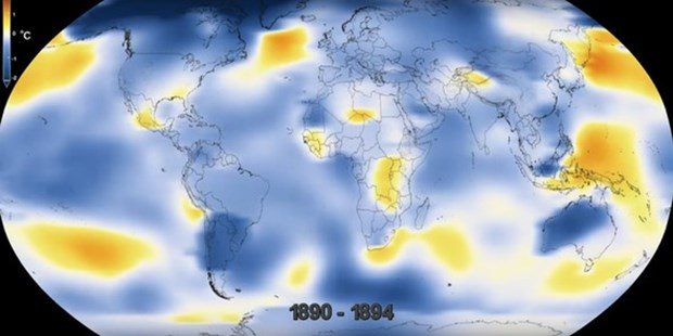 NASA'nın gözünden Dünya'nın 136 yıllık inanılmaz değişimi!
