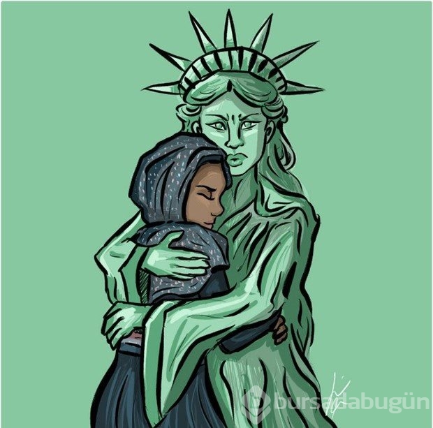 Trump'ın Müslüman mülteci yasağına sanatçıların yorumu