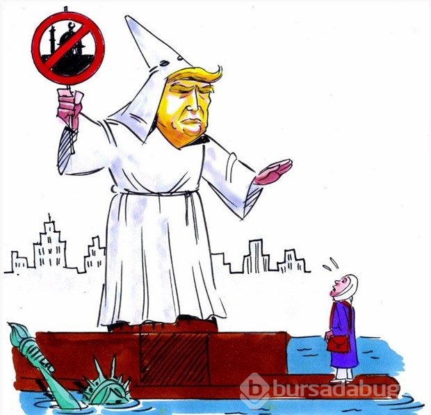 Trump'ın Müslüman mülteci yasağına sanatçıların yorumu