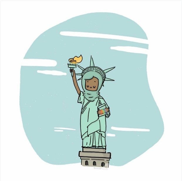Trump'ın Müslüman mülteci yasağına sanatçıların yorumu