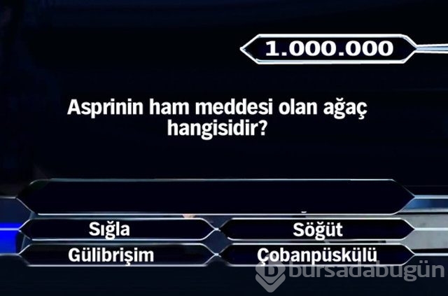 Kim Milyoner Olmak İster'in milyonluk soruları!