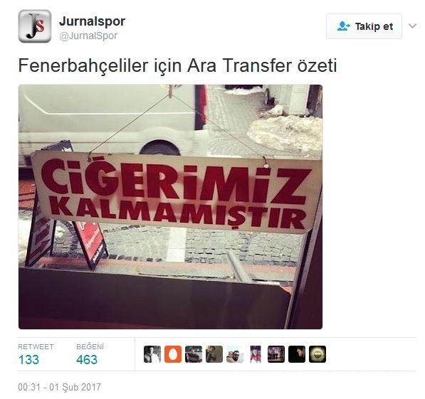Ara transfer dönemini özetleyen capsler