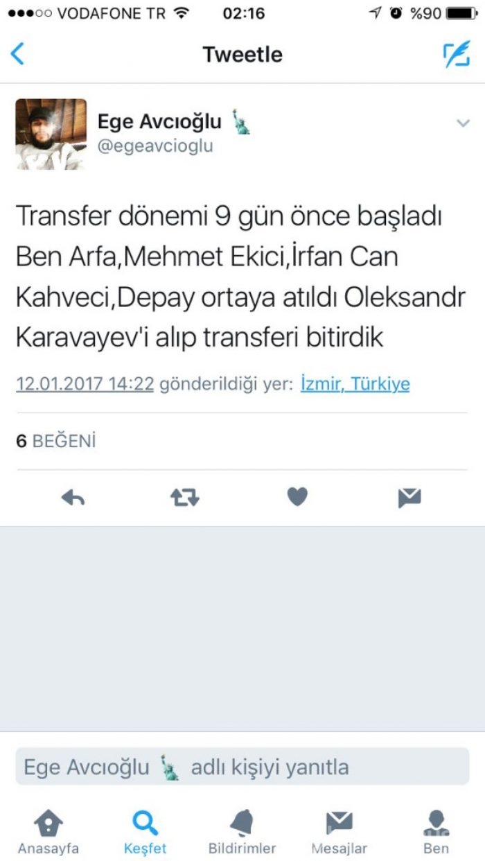 Ara transfer dönemini özetleyen capsler