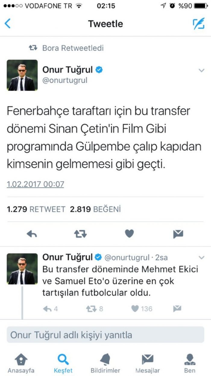 Ara transfer dönemini özetleyen capsler