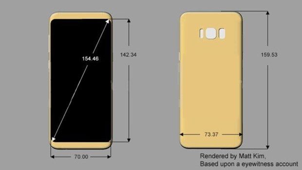 Samsung Galaxy S8 internete sızdı!