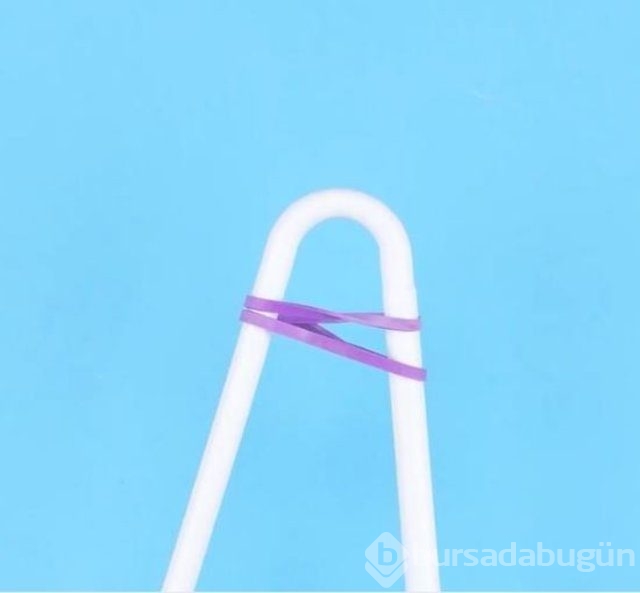 Sadece paket lastiği ile hayatınızı kolaylaştırın!