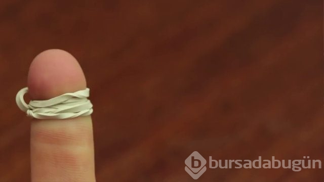 Sadece paket lastiği ile hayatınızı kolaylaştırın!