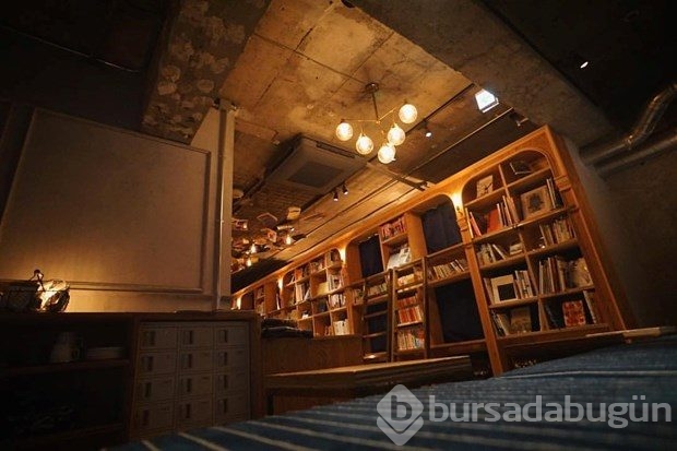 Kitap kurtlarına özel otel