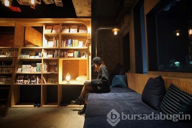 Kitap kurtlarına özel otel