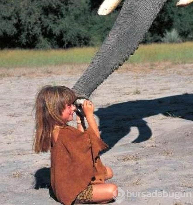 Leopar ve fillerle büyüyen kız: Tippi