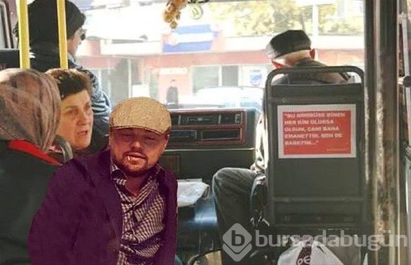 Leonardo Di Caprio'nun o hali sosyal medyada alay konusu