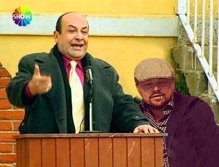 Leonardo Di Caprio'nun o hali sosyal medyada alay konusu