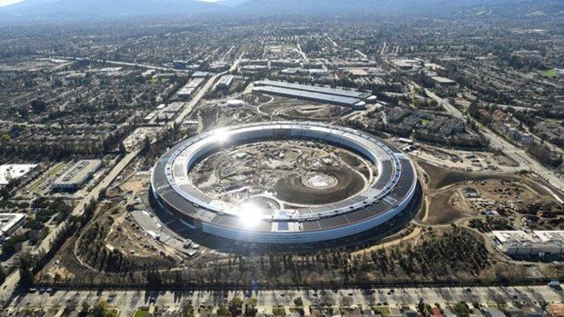 Apple'ın 'uzay üssü' tamamlanmak üzere