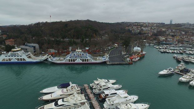 İstanbul Boğazı arabalı vapur hattı için hazır