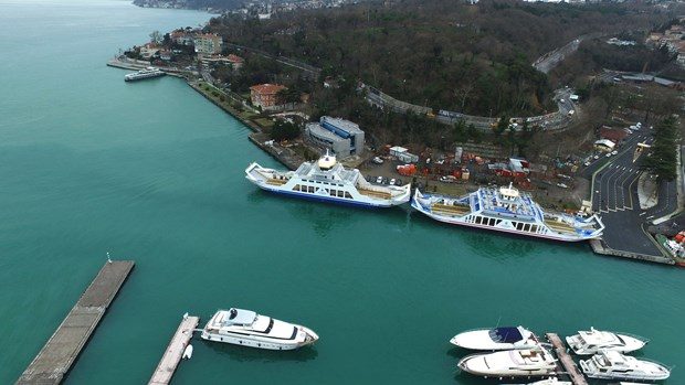 İstanbul Boğazı arabalı vapur hattı için hazır