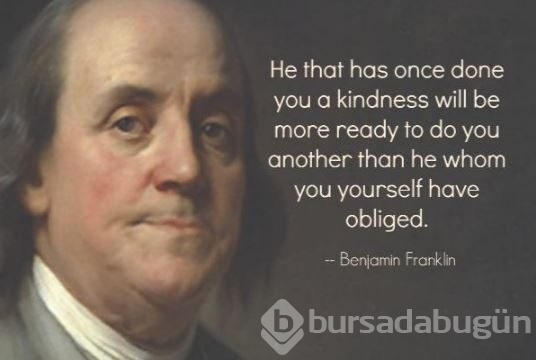 Birine sürekli iyilik yapma isteği: Benjamin Franklin Etkisi
