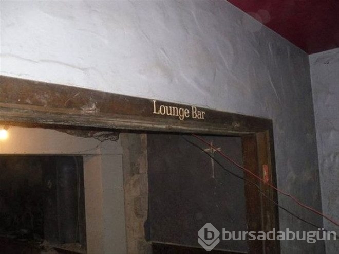 Alışveriş merkezindeki gizli bodrumdan kareler