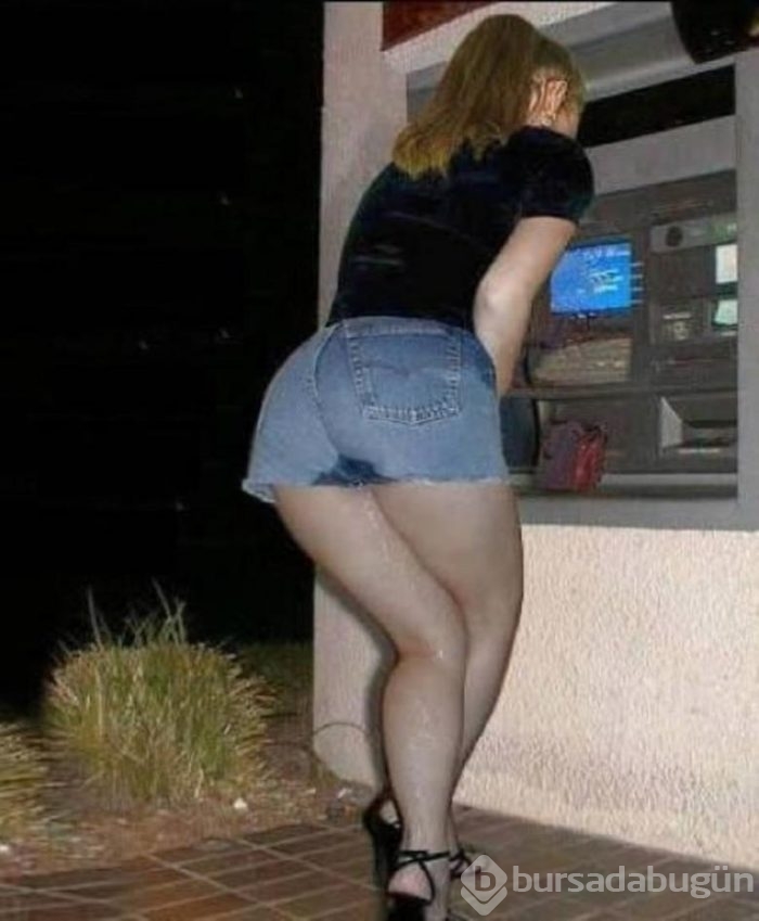 ATM'de para çekerken görüntülenen 13 enteresan tip