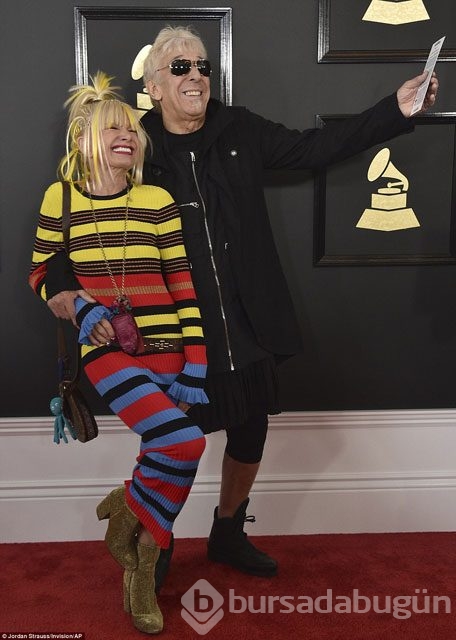 2017 Grammy Ödülleri'ne rüküşlüğüyle damga vuranlar