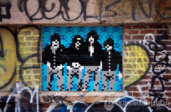 Birbirinden değişik pixel art çalışmaları