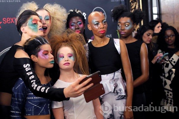 Down sendromlu model kendi koleksiyonunu hazırladı