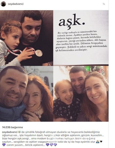 Ünlülerin 14 Şubat paylaşımı