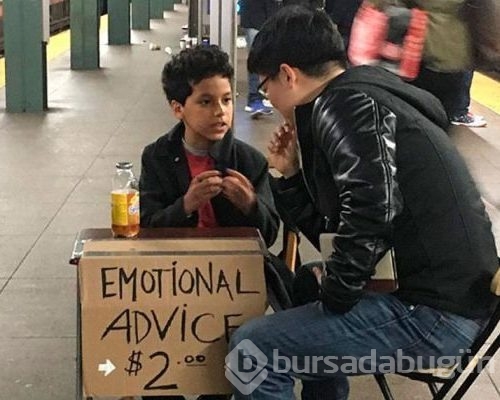 11 yaşındaki çocuktan metroda terapi