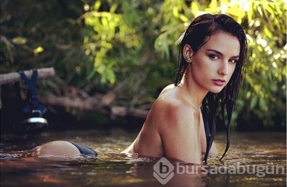 Efsane futbolcunun model kızı Jade Leboeuf...