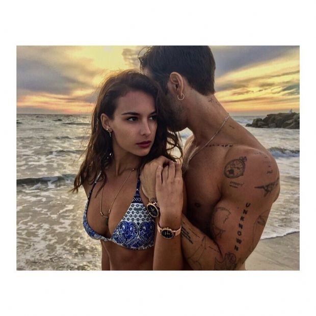 Efsane futbolcunun model kızı Jade Leboeuf...