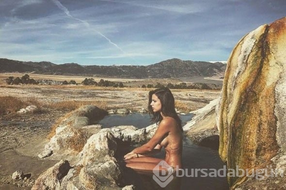 Efsane futbolcunun model kızı Jade Leboeuf...