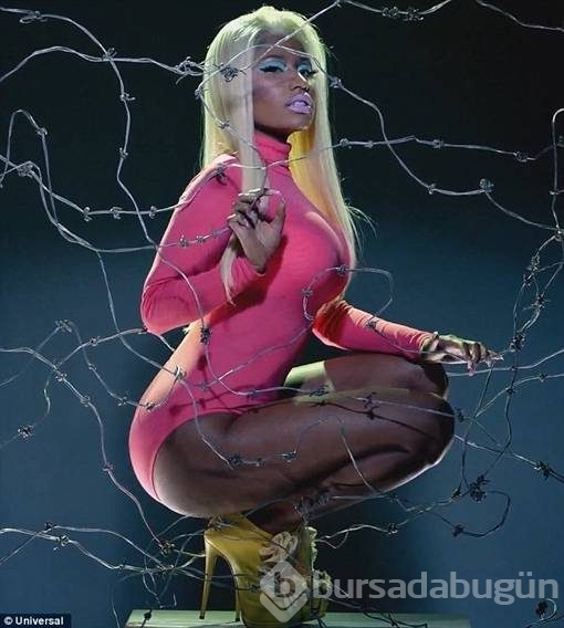 Nicki Minaj'dan seksi poz