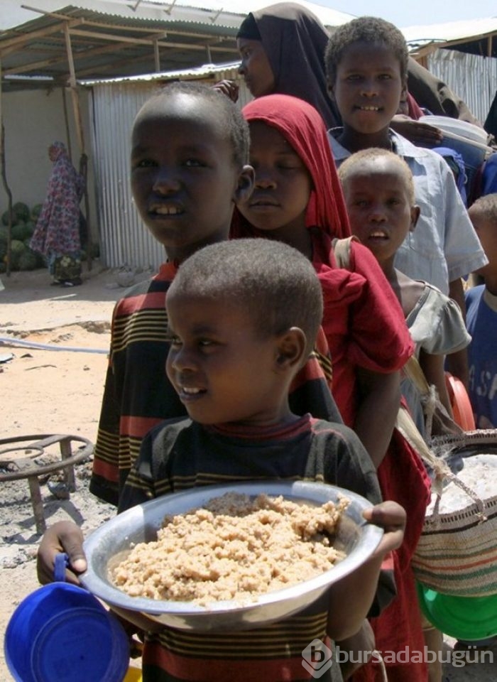 Somali'de halk açlık tehlikesi ile karşı karşıya