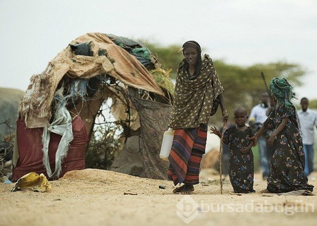 Somali'de halk açlık tehlikesi ile karşı karşıya