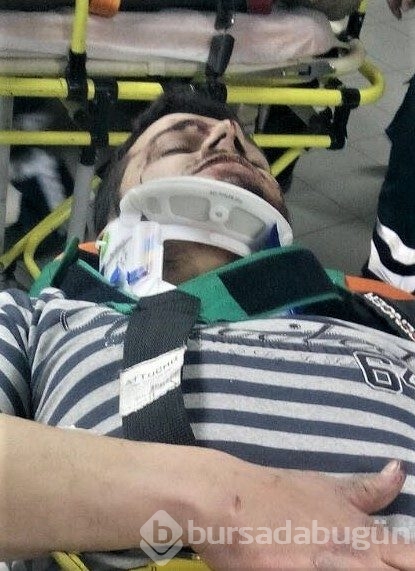 Bursa'da feci kaza! Köfteci Yusuf'a araç daldı	