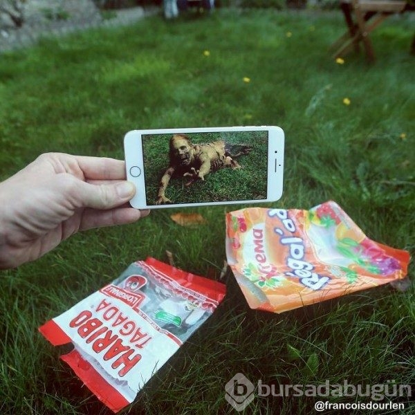Gerçek hayatla film sahnelerini buluşturuyor!