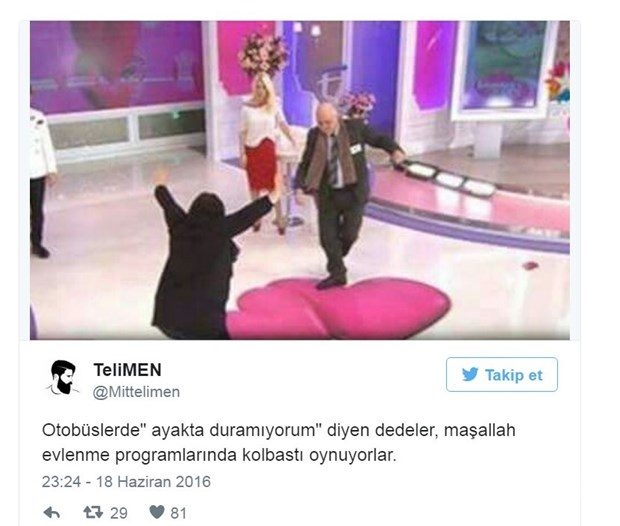 En komik tweetlerle izdivaç programları!