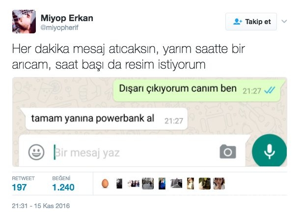 En komik tweetlerle izdivaç programları!