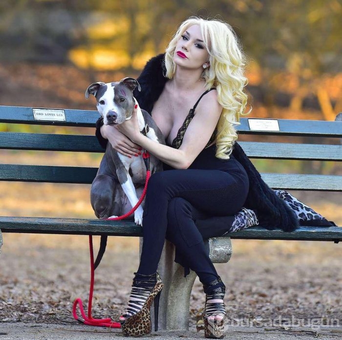 12 derede köpeğini böyle gezdirdi